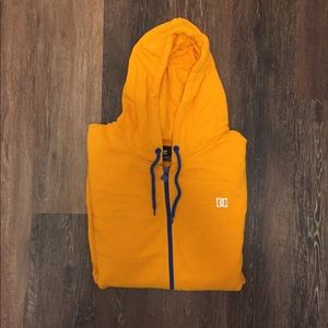 DC Orange & Blue Full-Zip Hoodie